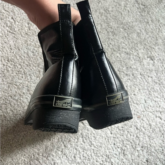 Dansko Vail Size 41 Casual Coated Canvas Chelsea Ankle Boot Booties Waterproof - Picture 4 of 5
